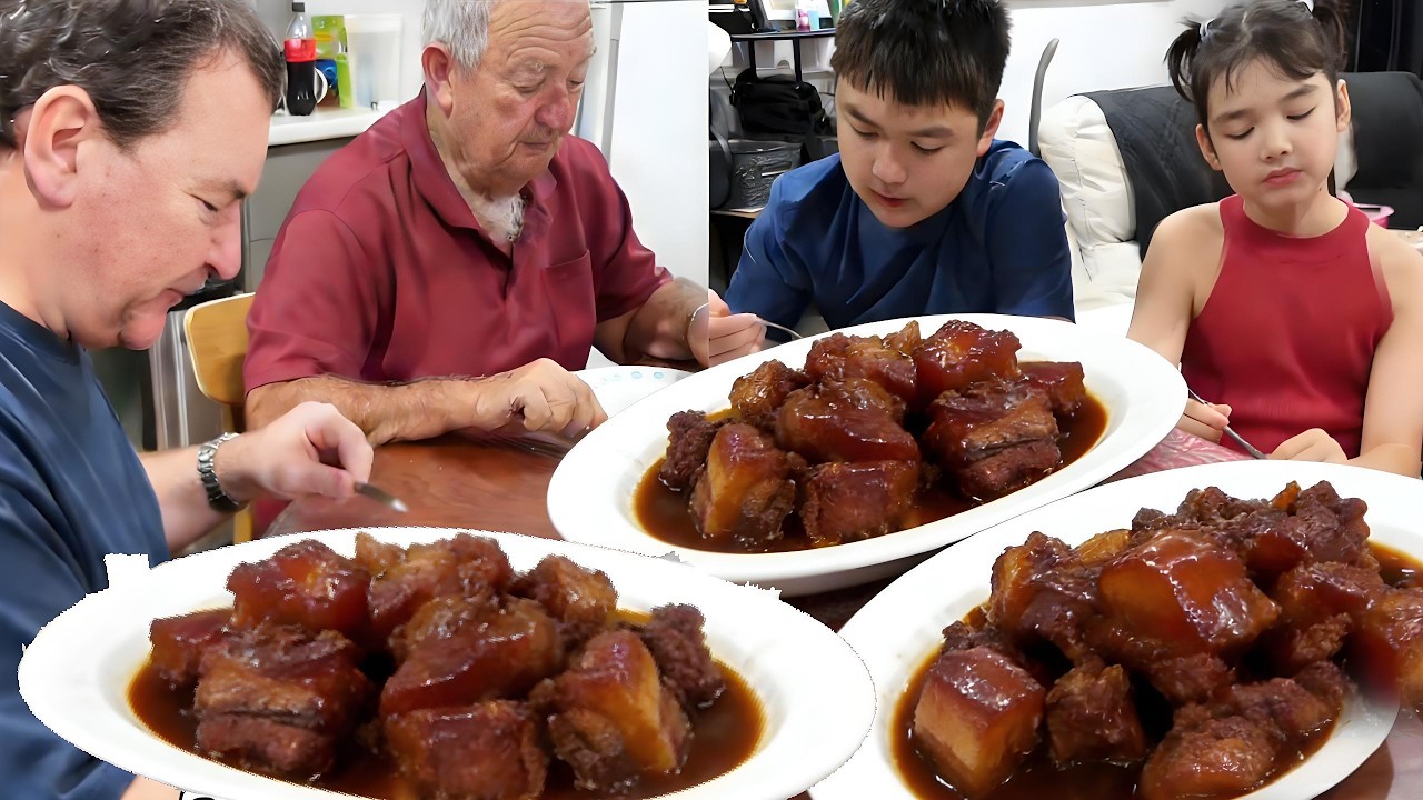 中國媳婦带大餐去探望公婆！紅燒肉滿滿的醬汁太好吃，一家人團聚太熱鬧！【璐璐远嫁澳洲】