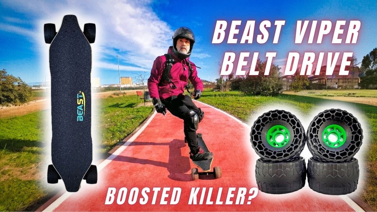 🔥 BEAST VIPER BELT DRIVE | ¿El Mejor Skate Eléctrico Tipo Boosted? Review Completa + Sorpresa 🎁