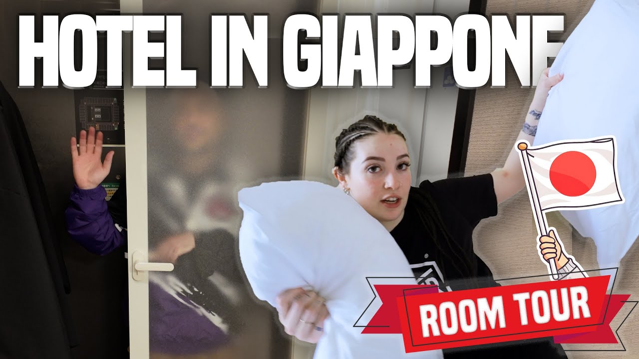 i nostri HOTEL IN GIAPPONE : Room Tour 🇯🇵
