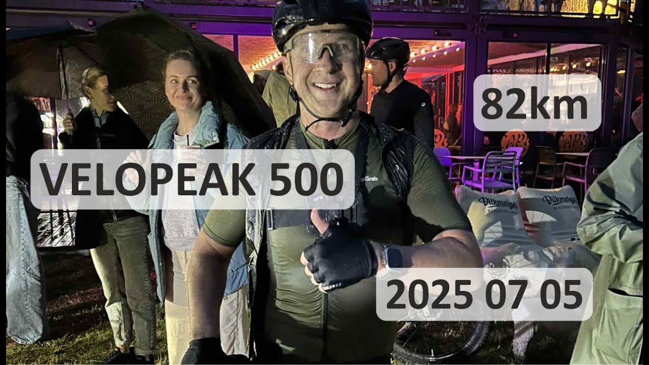 Velopeak 500, 82km gravel race, 2025 07 05