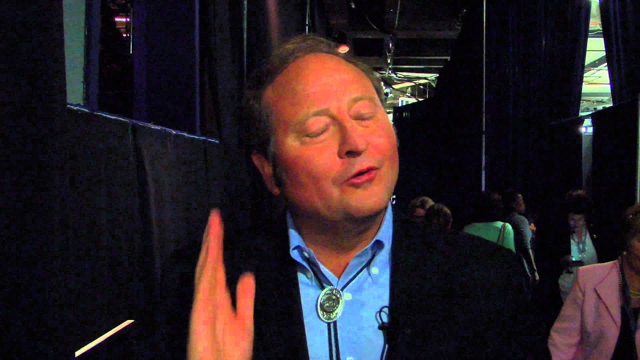 Brian Schweitzer Backstage at 2012 DNC