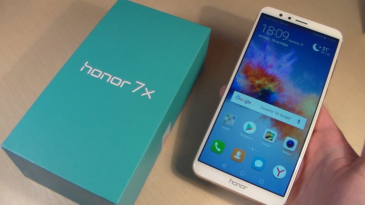 Обзор Honor 7X (BND-L21)
