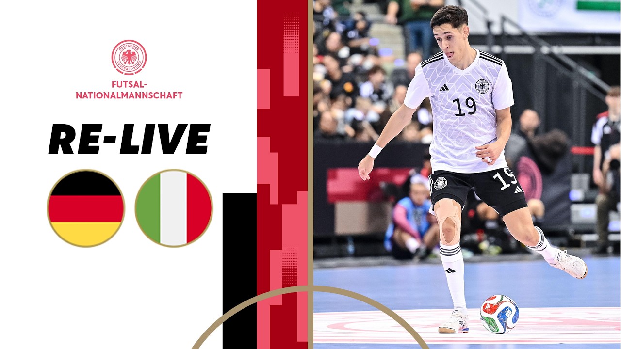 RE-LIVE | Deutschland - Italien | Futsal L&auml;nderspiel