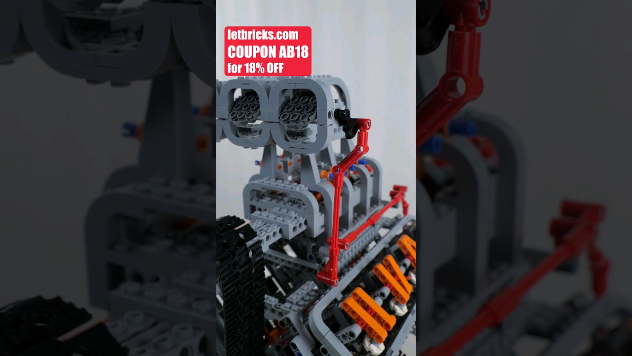 Letbricks.com V8 4-stroke OHV 5.0L Vents Control | by Ronald Tewes | Alternate LEGO Engines Mocs