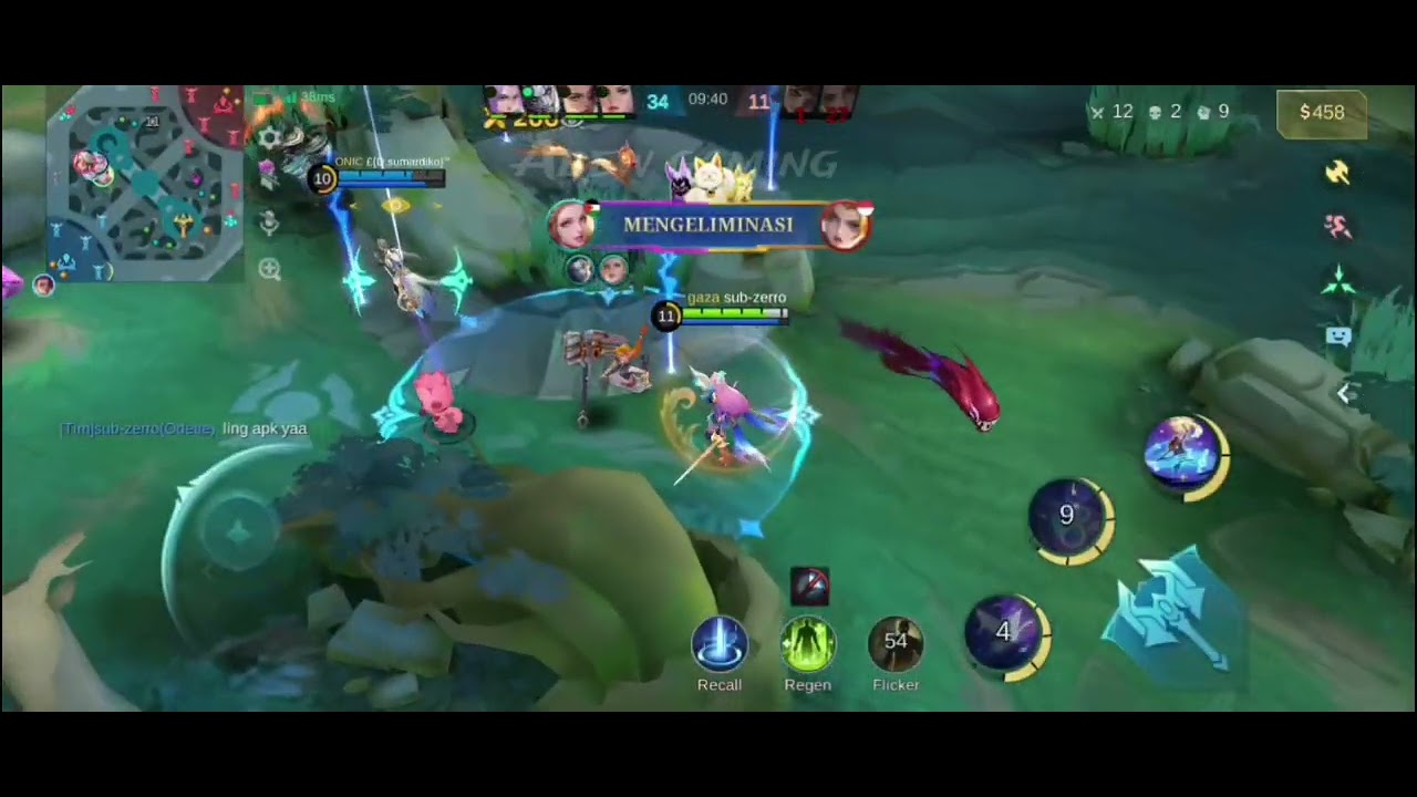 Enak Juga pakai hero ini, kalian harus coba...!!!! Mobile lagend#gameplay #mobilelegends