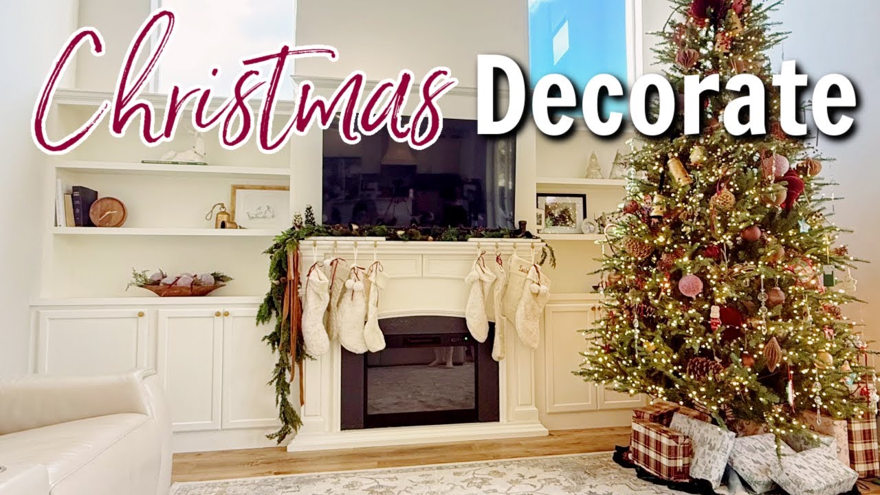 Украшаем к Рождеству 2025 | РОЖДЕСТВЕНСКАЯ УБОРКА И УКРАШЕНИЕ