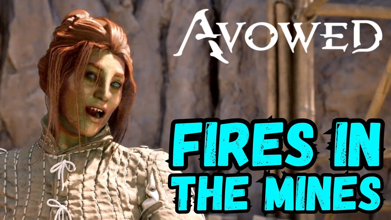 Avowed: FIRES IN THE MINES Side Quest Walkthrough Guide - No Commentary 🕷️🕸️🔥 #avowed #rpg #fantasy