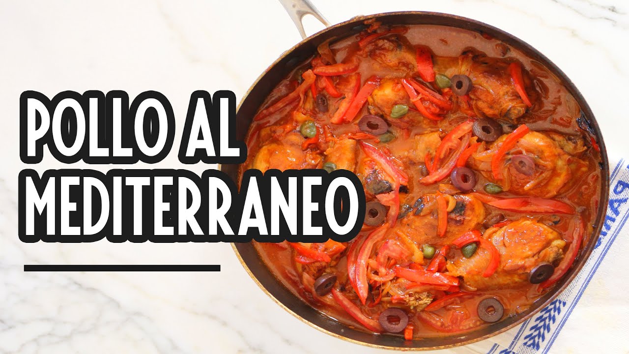Pollo al Mediterraneo | Mediterranean chicken recipe