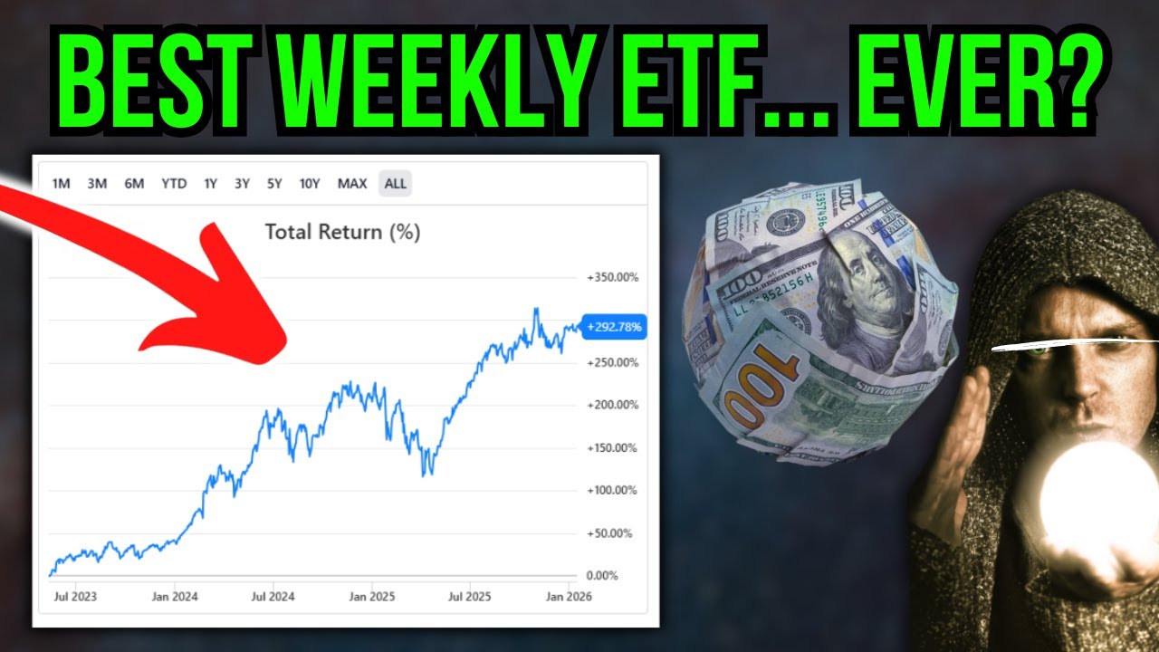 Этот сверхвысокодоходный еженедельный ETF показал доходность около 300%!