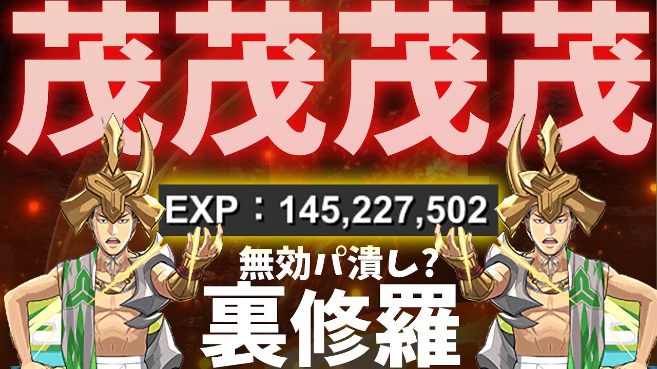【1億4500万経験値を再現w】茂茂茂茂vs裏修羅の幻界【パズドラ】