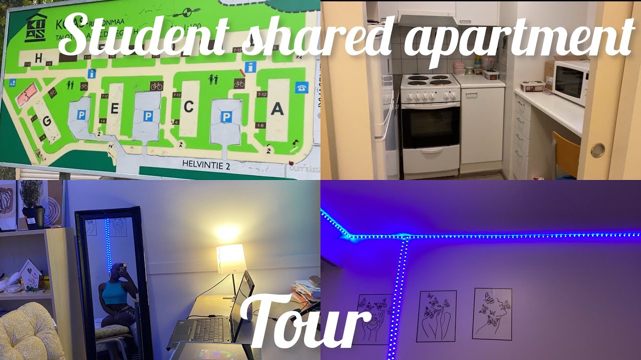 My  jyvaskyla 🇫🇮 Apartment tour | international student| shared apartment|Koas ristonma