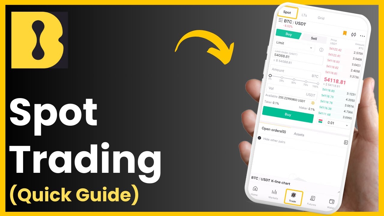 How To TRADE On LBANK Exchange App For BEGINNERS | Spot Trading Tutorial !