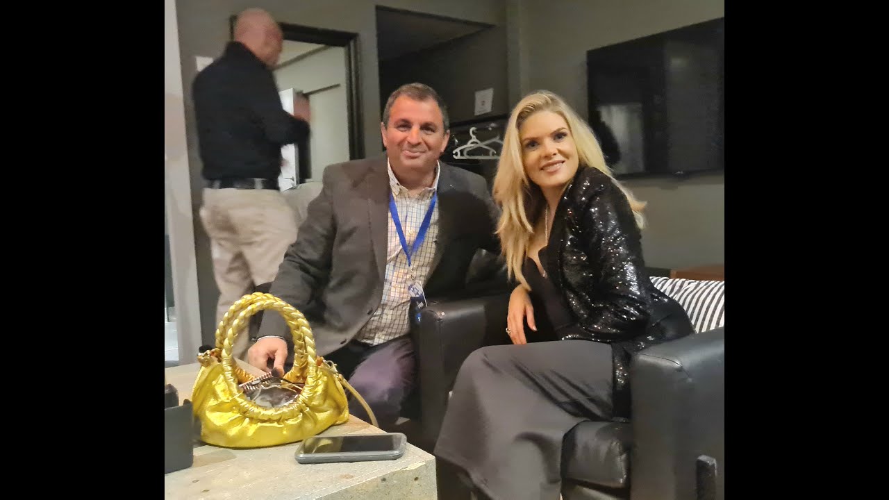 Erin Molan visited Tel Aviv -at 