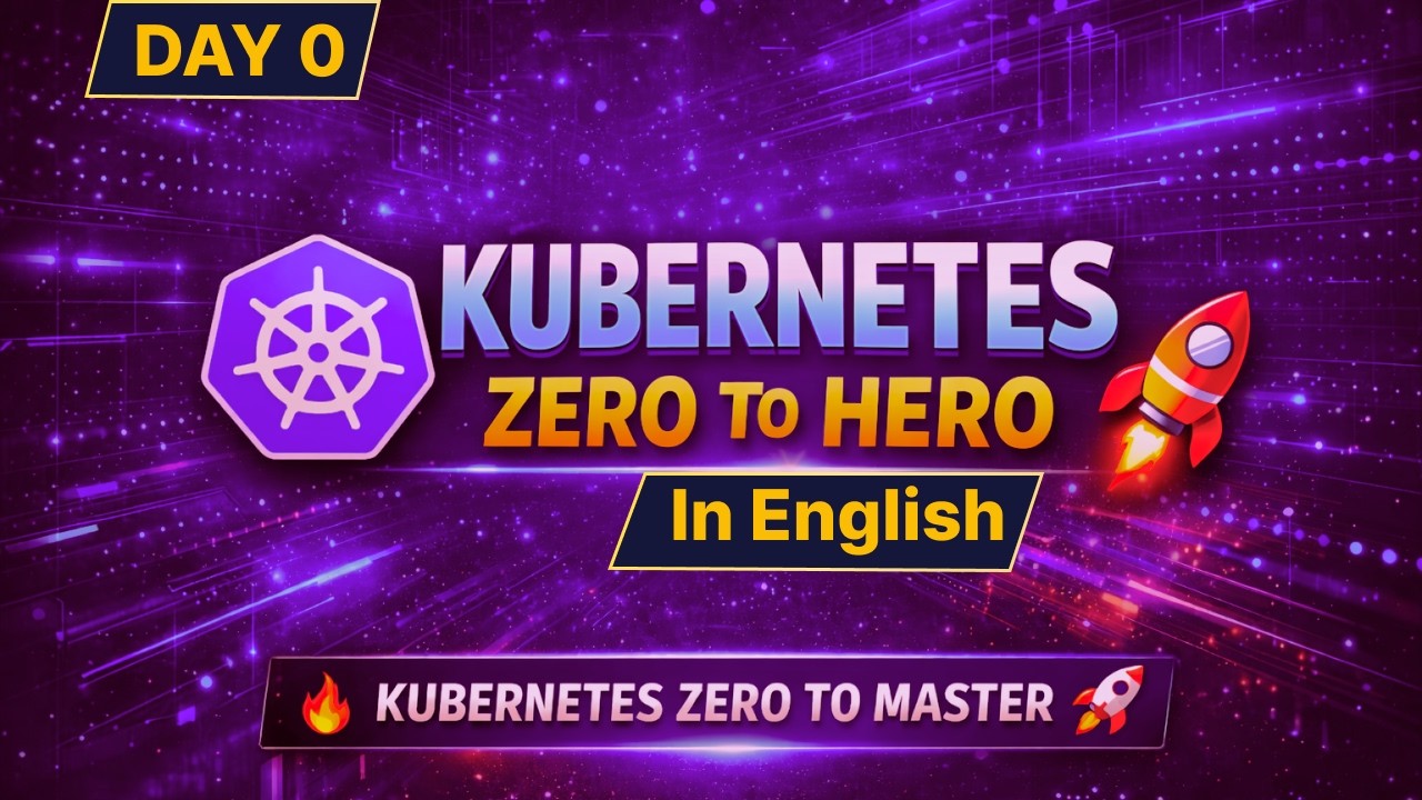 Day-0 | Kubernetes Zero to Hero Course Introduction in English | K8S Roadmap