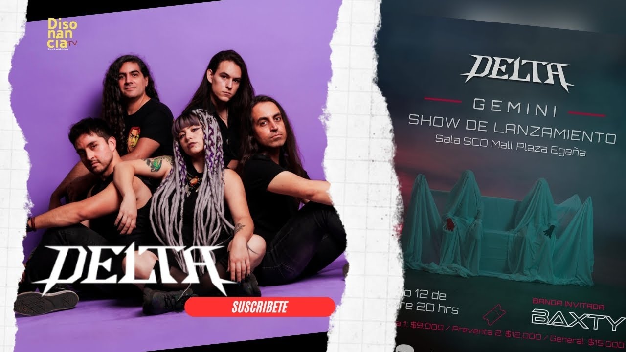 Delta: La Revolución del Metal Progresivo en Latinoamérica | Entrevista Exclusiva en Disonancia TV