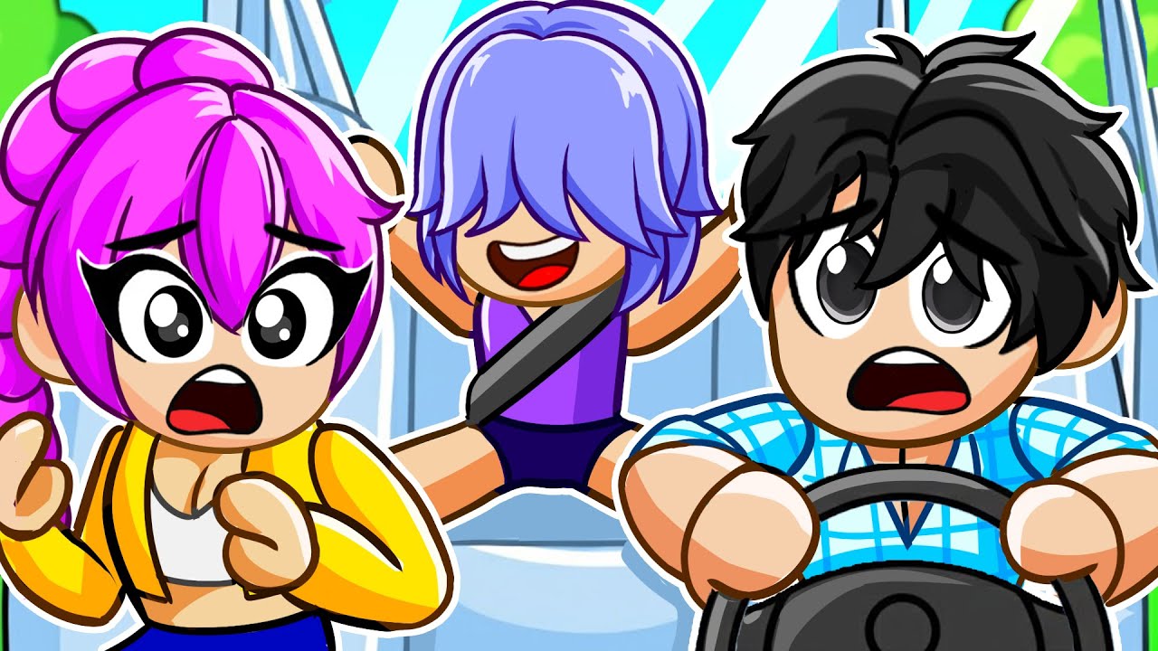 KPOP FAMILY GOES ON ROADTRIP IN ROBLOX!