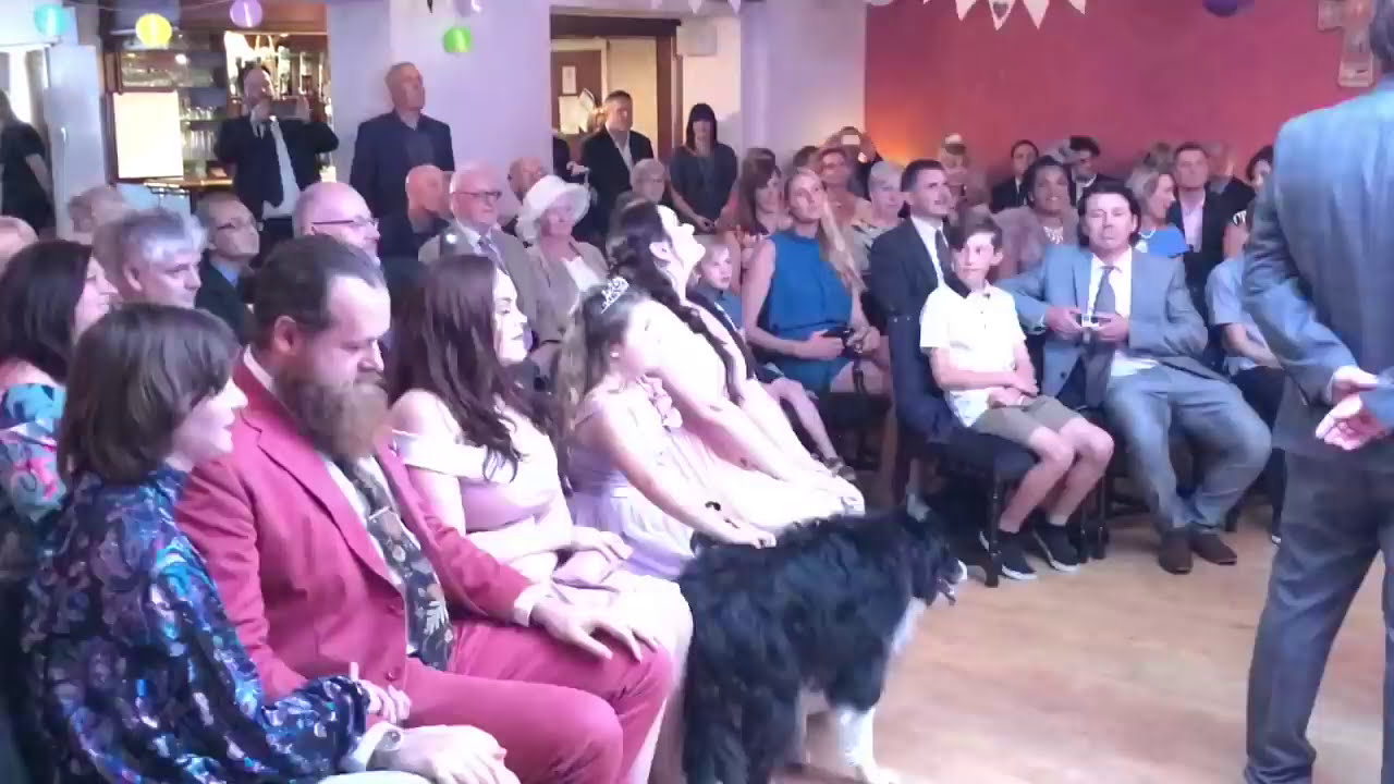 Dramatic wedding objection. When they are already married!