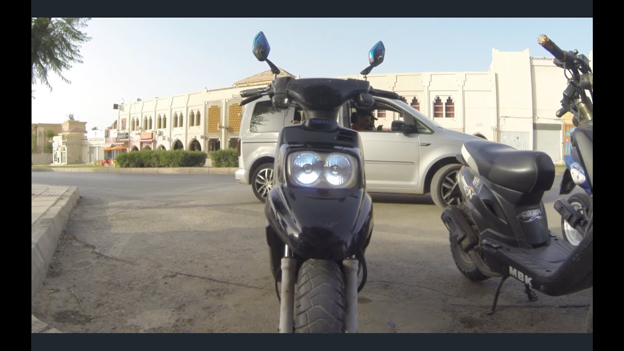 test ride mbk spirit 🤣😂 ها كيفاش داز