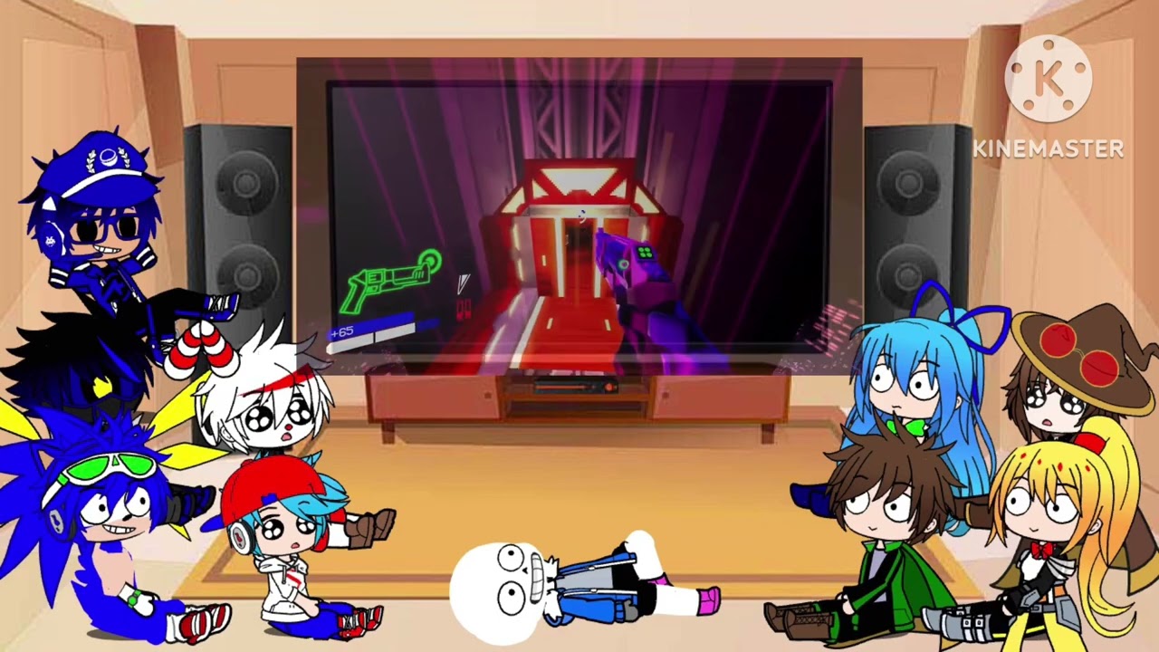 The GLITCH GANG reacts to ULTRAKILL (ACT 1)