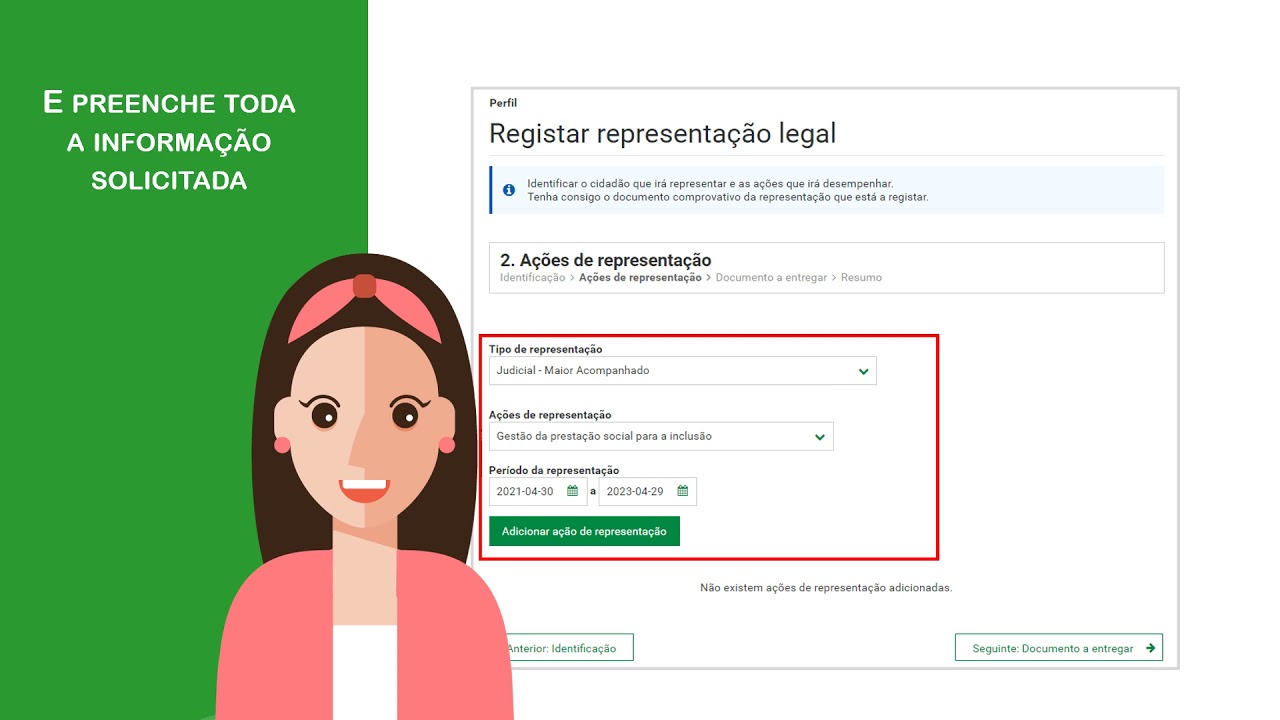 Representa&ccedil;&atilde;o Legal