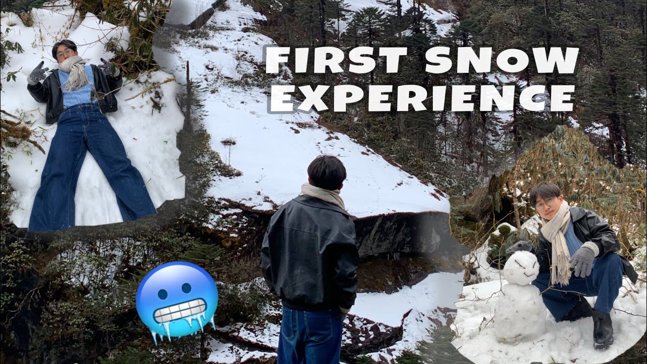 Menchuka Vlog #2 || Snow…. Finally!❄️⛄️