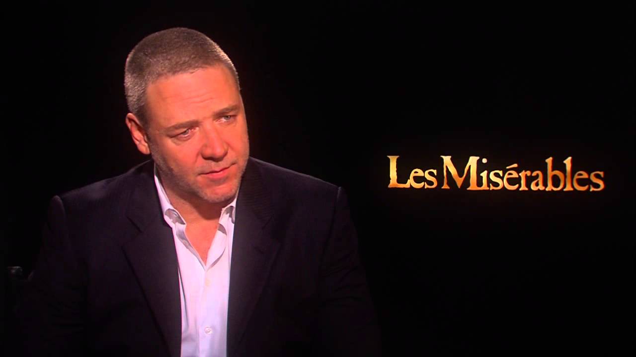 Russell Crowe's Official 'Les Miserables' Interview - Celebs.com
