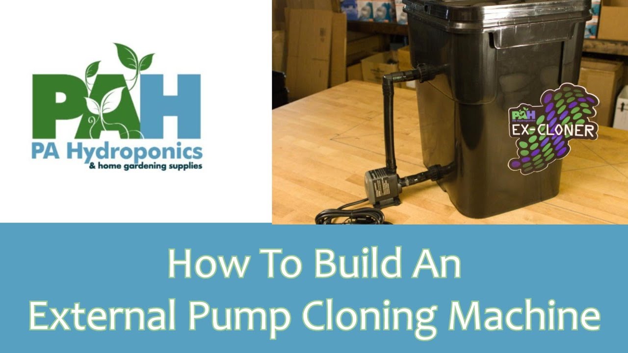 How To Build An External Pump Cloning Machine