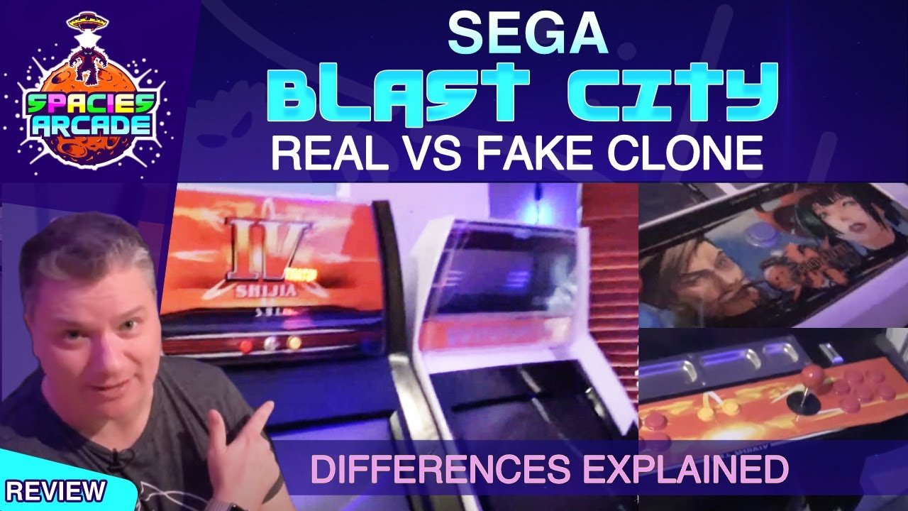 Sega Blast City — настоящий клон против поддельного #аркада #аркадныеигры #sega