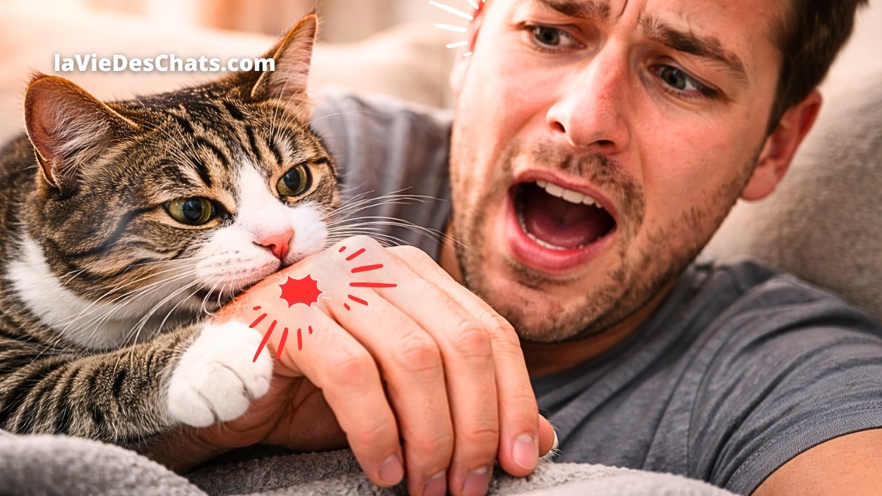 VOTRE CHAT VOUS MORD ? CE N'EST PAS FORCÉMENT GRAVE … VOILÀ POURQUOI