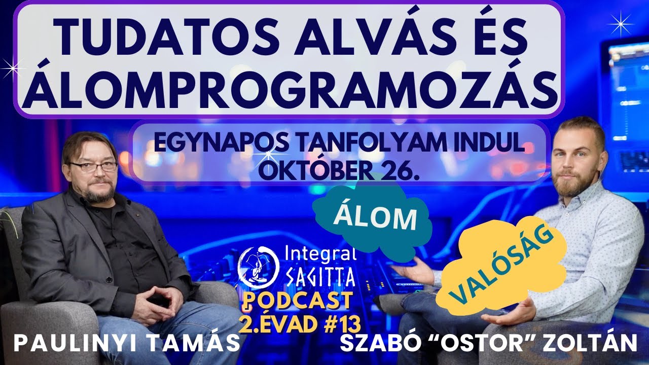 Álmainkban rejlő megdöbbentő lehetőségek valós bizonyítékai - Paulinyi Tamás Tudatos álom - 2024 #13