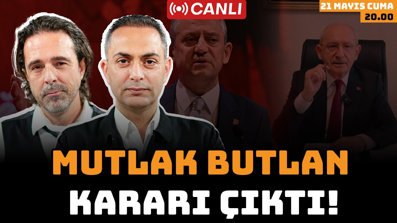 SON DAKİKA: &Ouml;ZG&Uuml;R &Ouml;ZEL A&Ccedil;IKLAMA YAPIYOR! | MUTLAK BUTLAN KARARI &Ccedil;IKTI! | CANLI