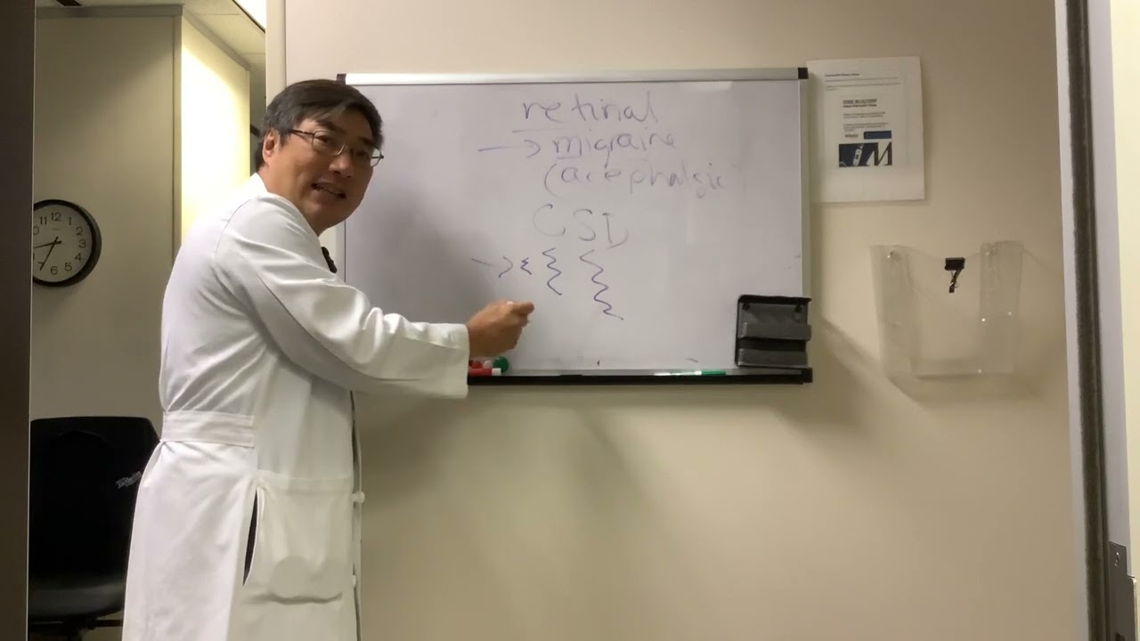 Подход к лечению ретинальной мигрени