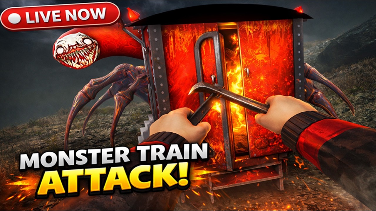 Teasing Choo Choo Charles Scariest Monster Train #granny #livegame #shortslive