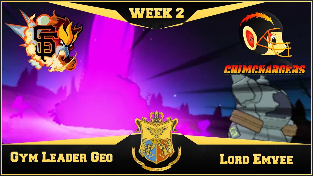 APA Season 5 Week 2 - San Francisco GiEnteis vs. San Diego Chimchargers