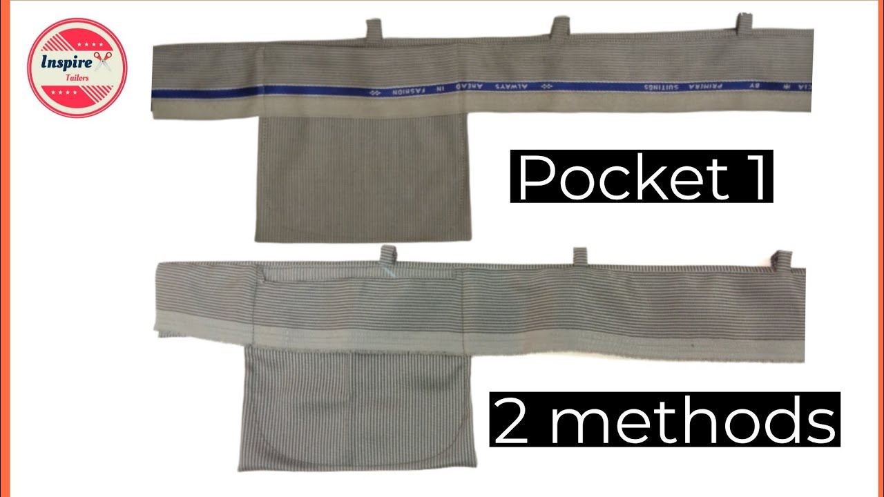 Make a thief pocket in 2  Easy methods // make a secret pocket two methods ||