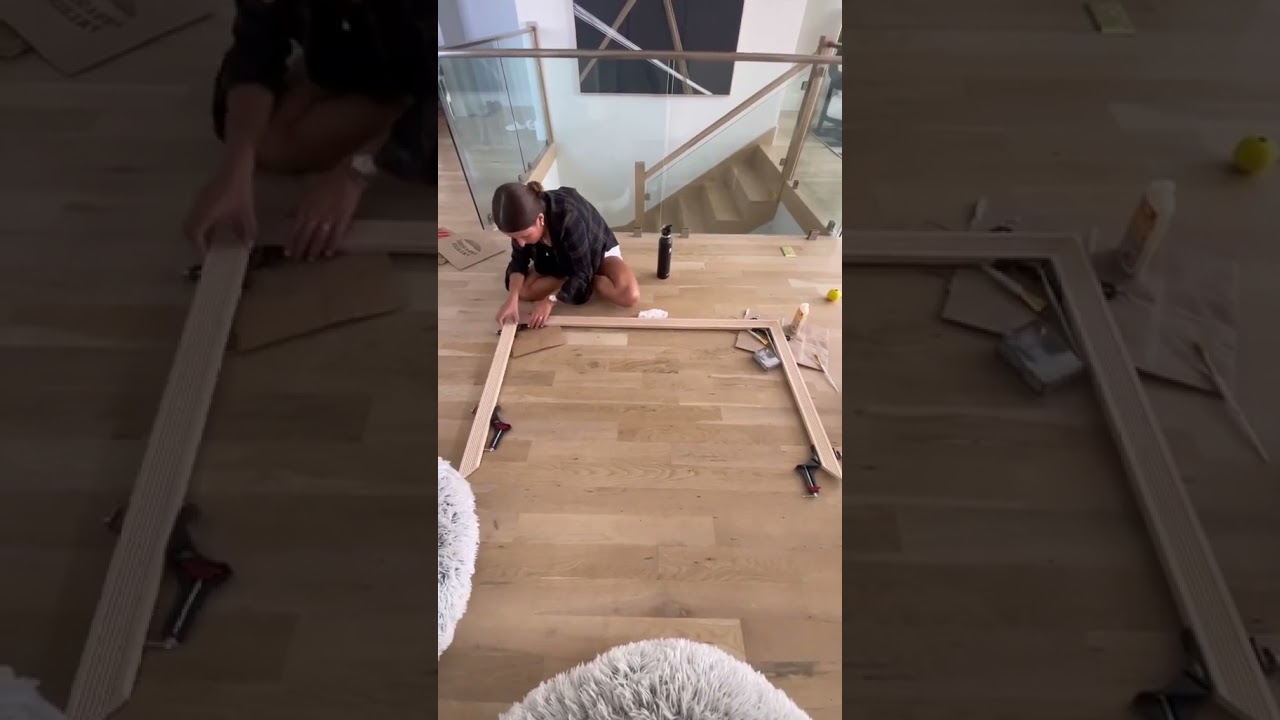 DIY TV Frame on a Budget