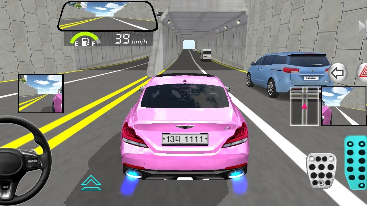 New Pink Mercedes G-63 For Parking 3d Driving Class android game play || Car Game