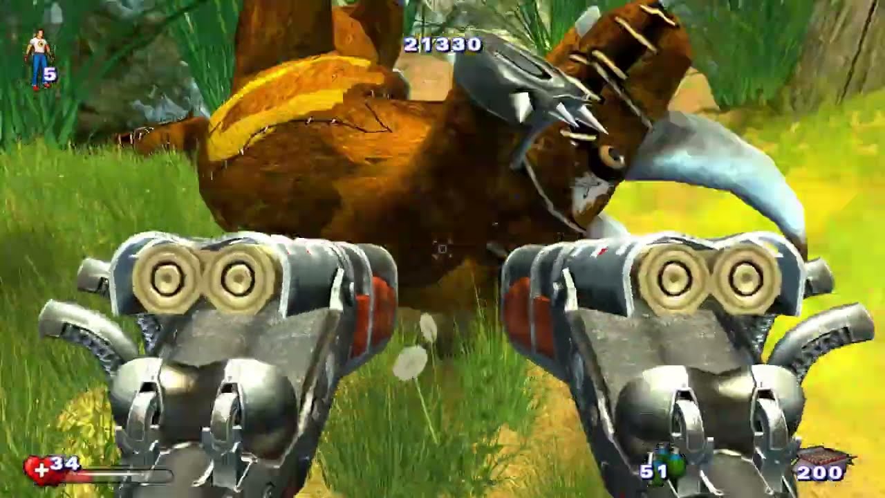 Serious Sam 2. Прохождение. Эпизод Магнор. Сложность Серьезно. (х2) Гигантская помойка-Зум Зум. Pt.4