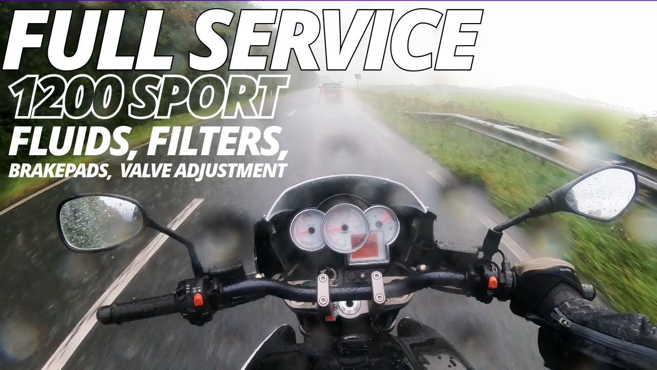 Moto Guzzi 1200 Sport Build Series P2: Full Service and further plans....