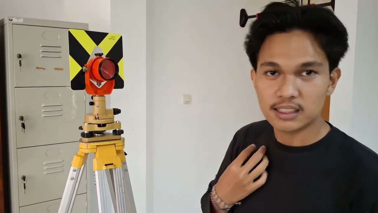 Tutorial Penggunaan Alat Electronic Total Station Nikon GTS 255 Series
