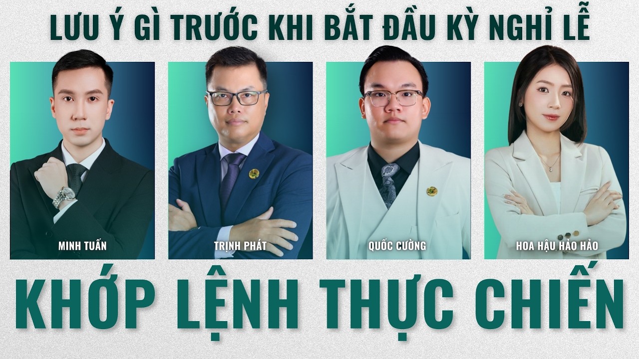 Khớp Lệnh Thực Chiến: Phân Tích VNIndex - Nhóm Ngành, Cổ Phiếu Tiềm Năng Hôm Nay