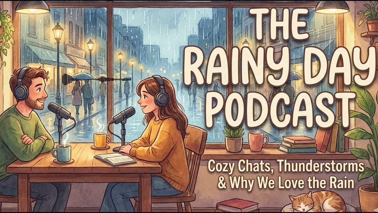 Talking About Rainy Days in English | Relaxed Podcast Conversation