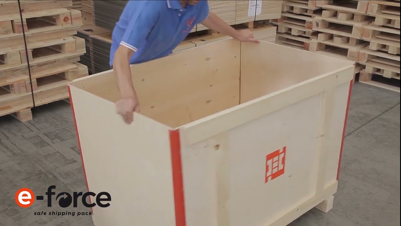 Produzione di casse in legno industriali EMILIANA IMBALLAGGI