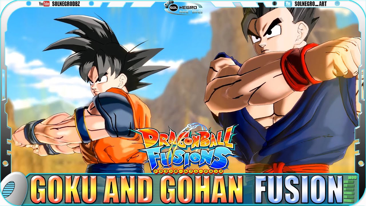 Goku and Gohan EX FUSION: Kuhan - Dragon Ball Fusions Xenoverse mod