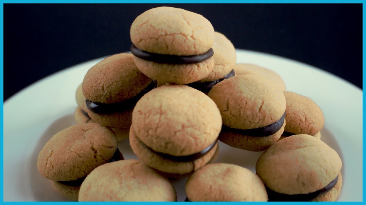 BACI DI DAMA Biscotti Ricetta [italian almond flour cookies]