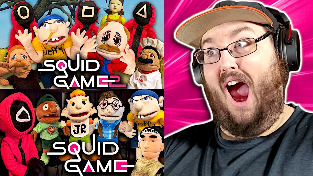 SML Movie: SQUID GAME & SML Movie: SQUID GAME 2 REACTION!!!