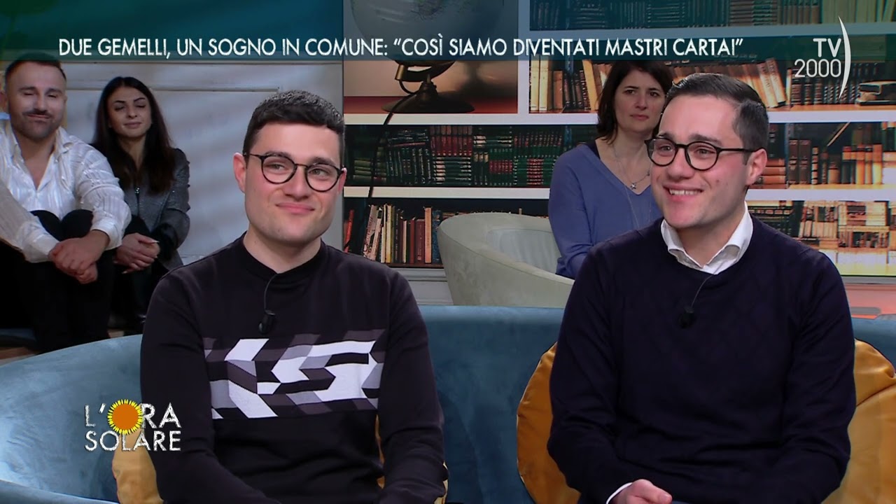 L'Ora Solare (TV2000) Due gemelli, un sogno in comune: 