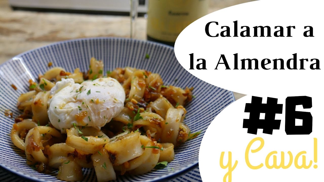 Calamar a la Almendra y Cava - Cocina en la Cava! #6 - Solà Raventós