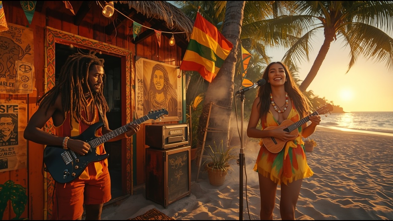 Island Chill Reggae 🌴 Smooth Tropical Music for Relaxing & Good Vibes