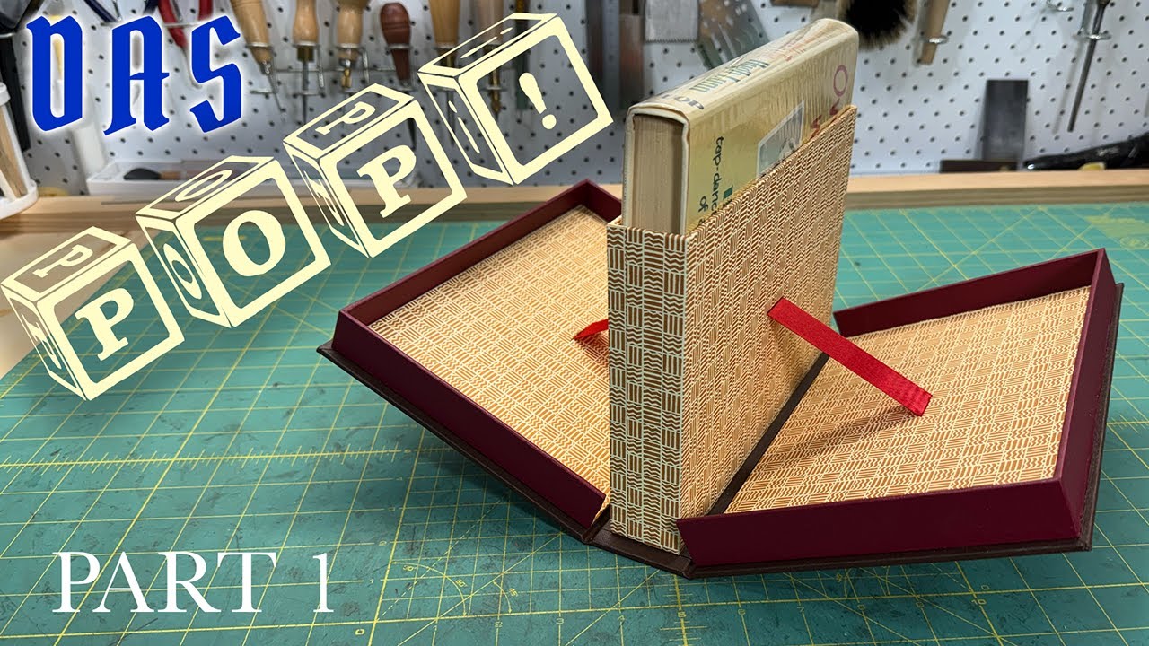 Pop-Up Book Box - Part 1 The Slipcase // Adventures in Bookbinding